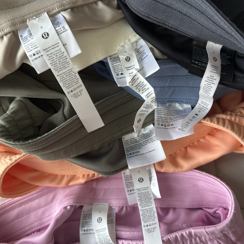 Lululemon Softstreme Shorts 4” Bundle - Picture 10 of 10